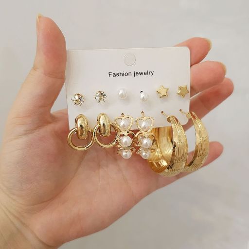 گوشواره Fashion Jewelry کد 1218 - خرید آنلاین از گالری آداس